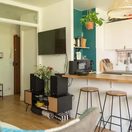 Apartment Cosy 52M With Garden And Wifi In Paris